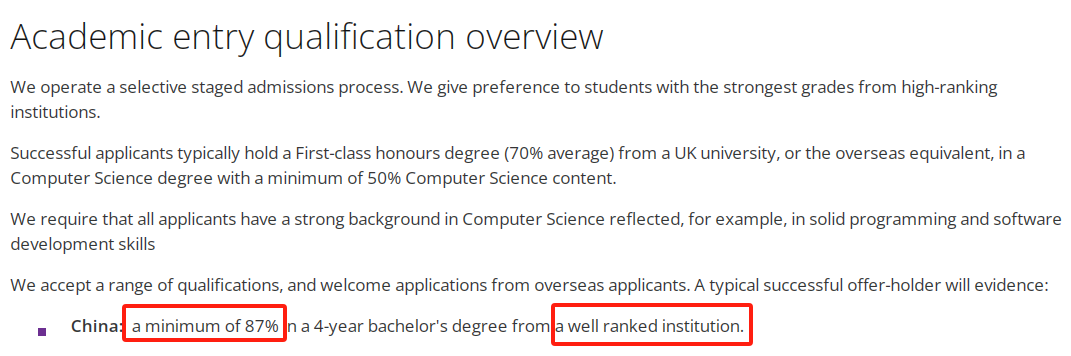 考研转留学！来看看QS前100英国大学2024硕士录取要求，你能申请到哪些大学？17